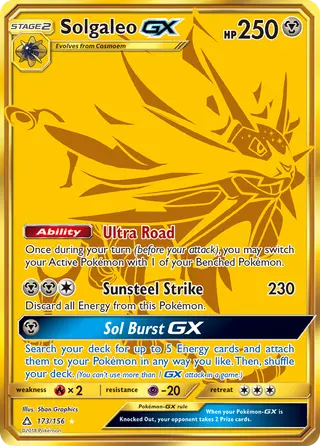 Carta Solgaleo GX