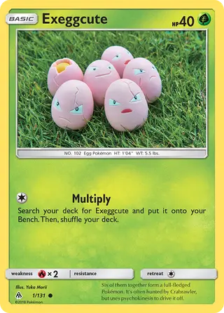 Carta Exeggcute