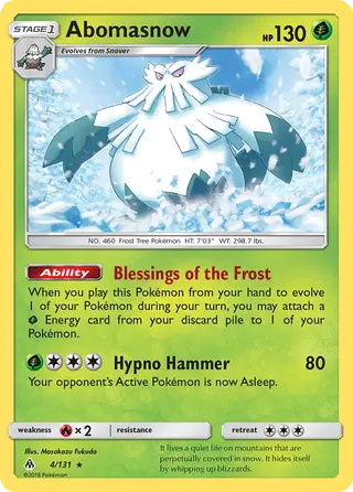 Carta Abomasnow