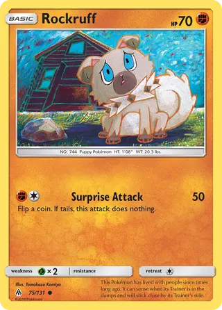Carta Rockruff