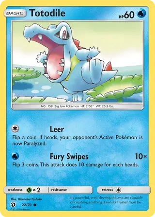 Carta Totodile