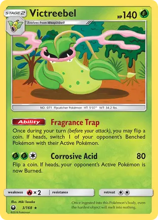 Carta Victreebel