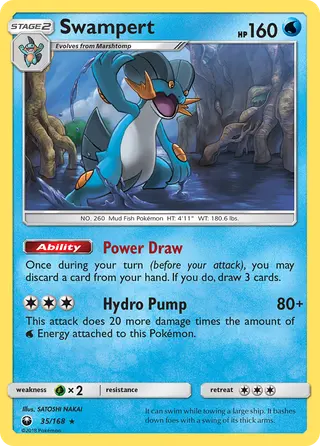 Carta Swampert