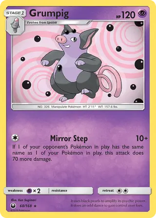 Carta Grumpig