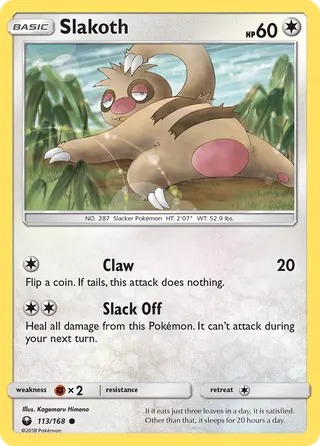 Carta Slakoth