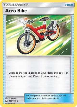 Carta Bicicleta Acro