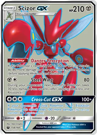 Carta Scizor GX