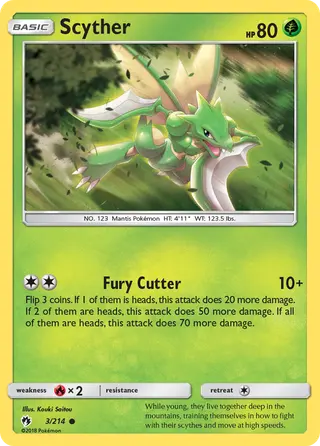 Carta Scyther