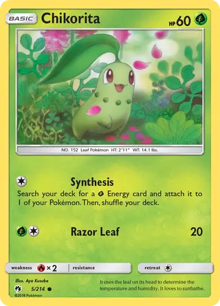 Carta Chikorita