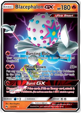 Carta Blacephalon GX