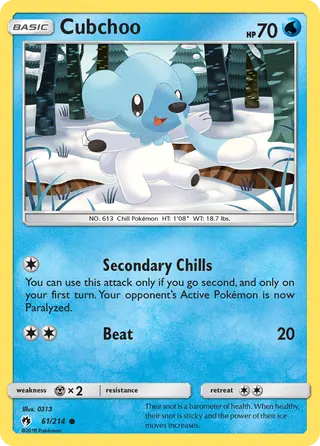 Carta Cubchoo