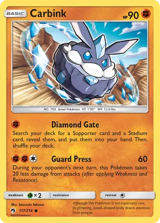 Carta Carbink