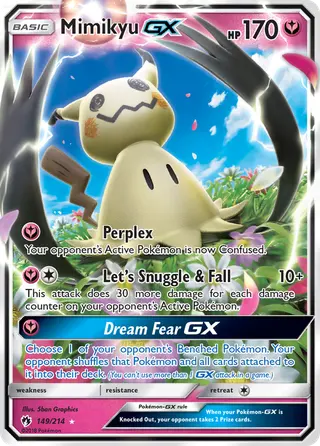 Carta Mimikyu GX