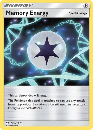 Carta Energia de Memória