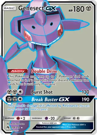 Carta Genesect GX