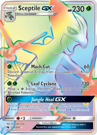 Carta Sceptile GX