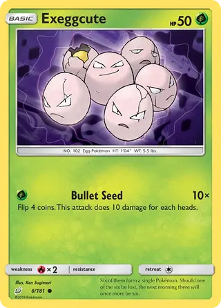 Carta Exeggcute