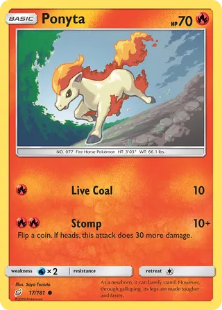 Carta Ponyta