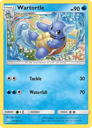 Carta Wartortle