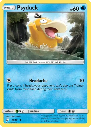 Carta Psyduck