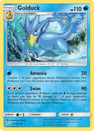 Carta Golduck