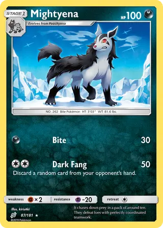 Carta Mightyena