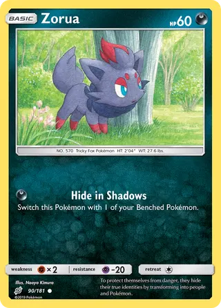 Carta Zorua