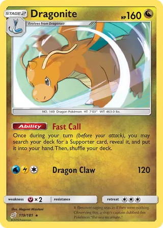 Carta Dragonite