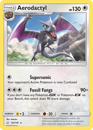 Carta Aerodactyl