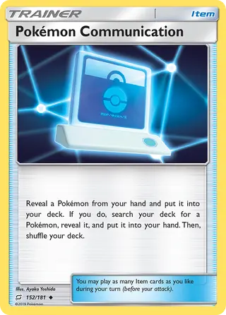 Carta Comunicação Pokémon