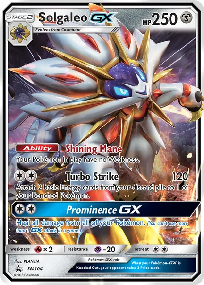 Carta Solgaleo GX