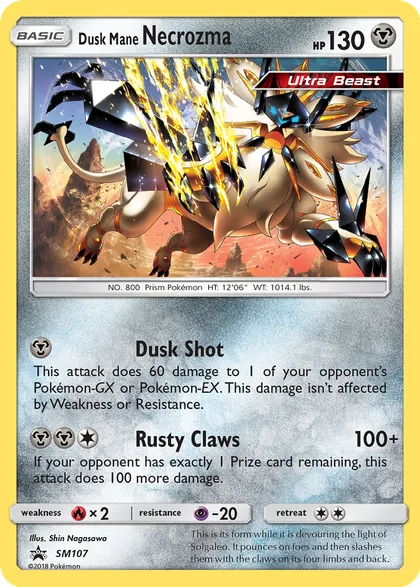 Carta Dusk Mane Necrozma