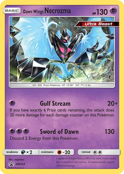Carta Dawn Wings Necrozma
