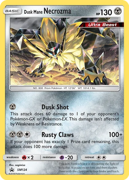 Carta Dusk Mane Necrozma