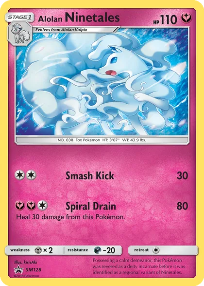 Carta Alolan Ninetales