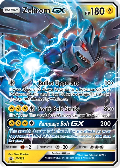 Carta Zekrom GX