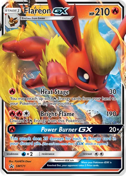 Carta Flareon GX