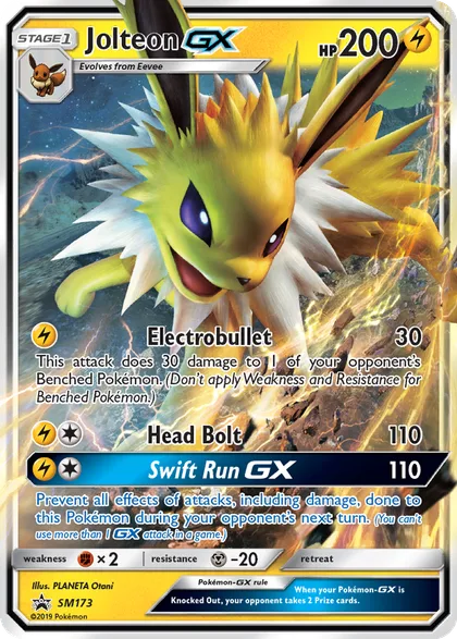 Carta Jolteon GX