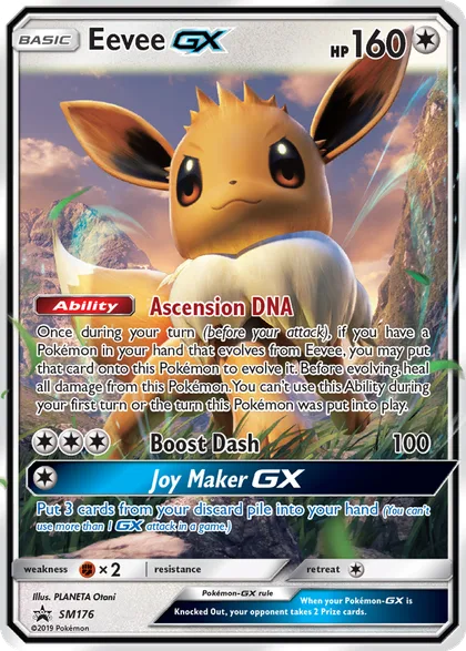 Carta Eevee GX