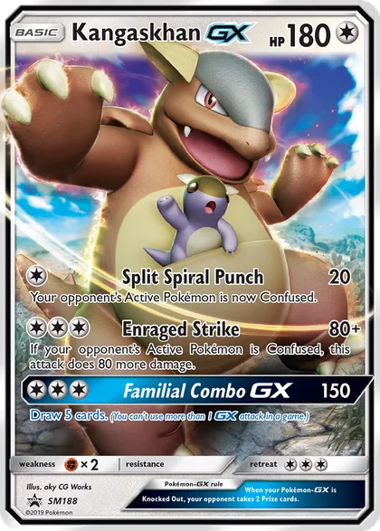 Carta Kangaskhan GX