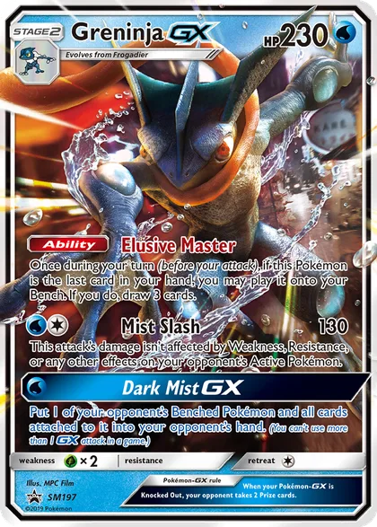 Carta Greninja GX