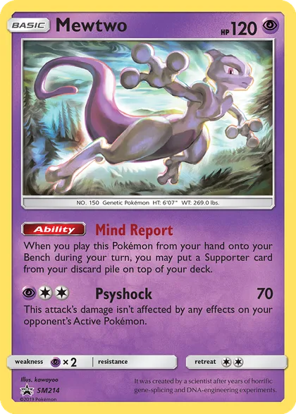 Carta Mewtwo