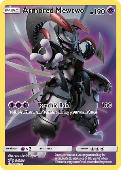 Carta Armored Mewtwo