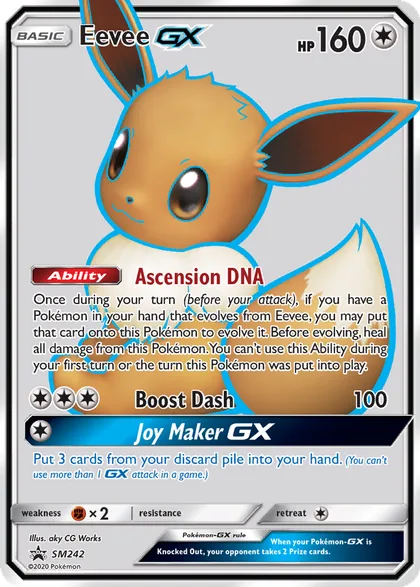 Carta Eevee GX