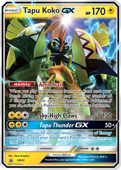 Carta Tapu Koko GX