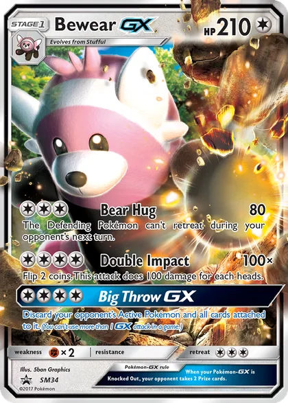 Carta Bewear GX