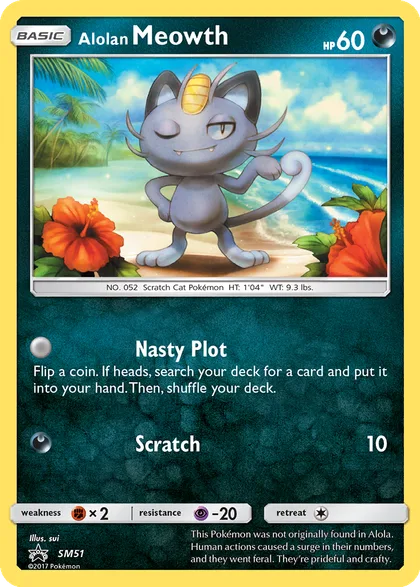 Carta Alolan Meowth