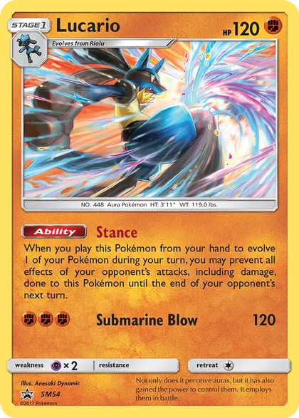 Carta Lucario