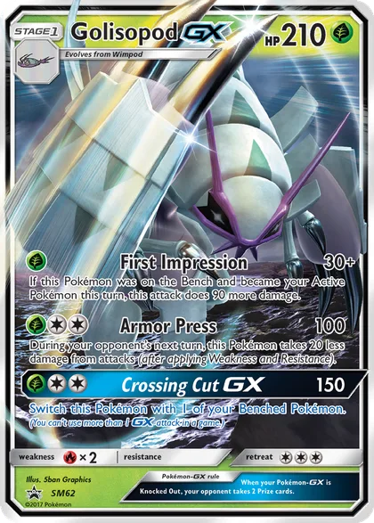 Carta Golisopod GX