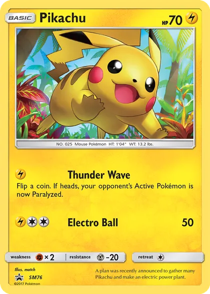 Carta Pikachu